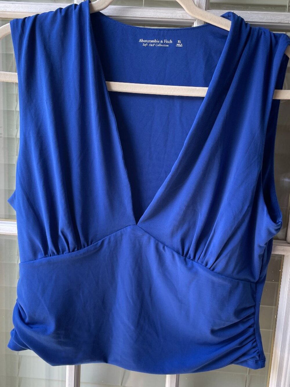 Abercrombie & Fitch Soft A&F Collection Blue Top